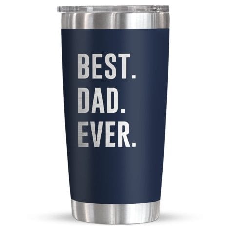 TEEWZONDER Men’s Stainless Steel Tumbler: Perfect gifts to cherish Dad, Grandpa, or even a New Dad.