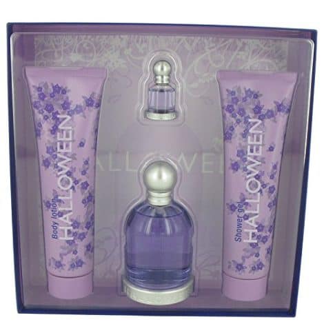 Halloween By Jesus Del Pozo Gift Set: Includes 3.4 Oz Perfume, 5 Oz Lotion, 5 Oz Shower Gel, and Mini EDT – Women’s.