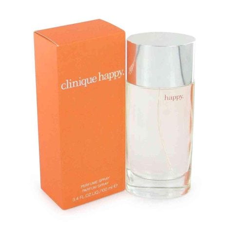 Clinique Happy Perfume Spray for Women, 3.4 Fl Oz, Pack of 1 – Experience pure happiness.