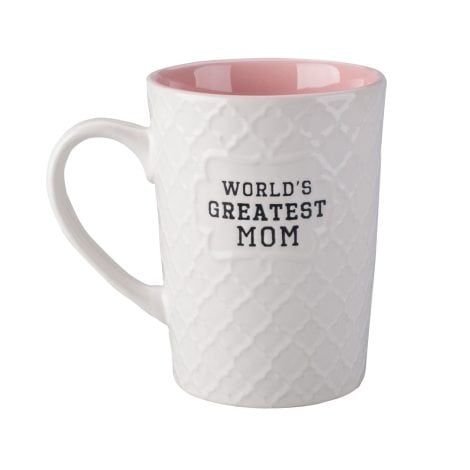 Ynsfree – Best Mom Ever – 16 oz Coffee and Tea Cups – Perfect Gift for Mom, Wife, or Valentine’s Day