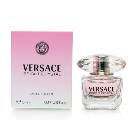 Mini Versace Bright Crystal fragrance for women by Gianni Versace. Fresh and captivating 0.17 fl oz size.