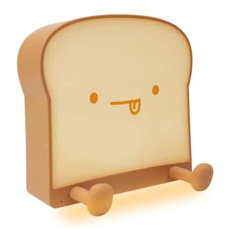 QANYI’s adorable Toast Bread LED Night lamp is a perfect, rechargeable Christmas gift for teens and adults.