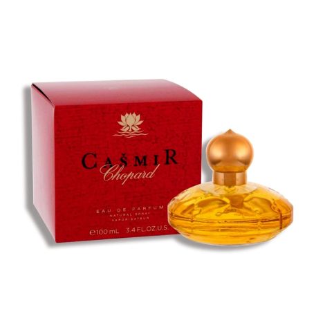 Chopard Casmir Perfume offers a captivating tropical scent with notes like peach, coconut, and sandalwood.