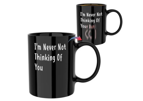 Onebttl Amusing Presents for Your Significant Other – Surprise your loved one with this fun 12oz heat-sensitive coffee mug!