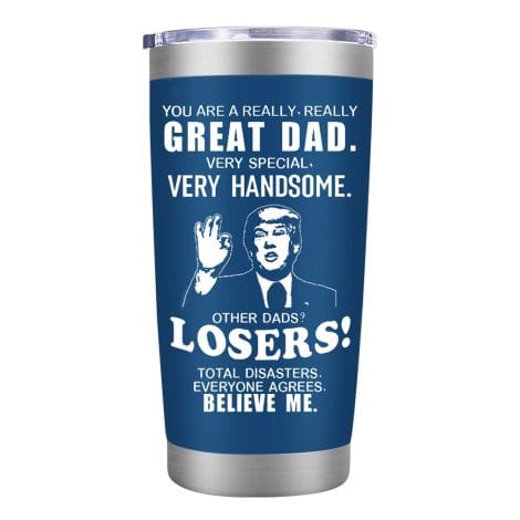 Blue LEIOH 20 oz Tumbler Mug: Perfect gift for Dad, Step Dad, Grandpa, or Uncle!