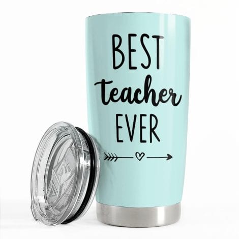 SANDJEST Teacher Tumbler – Show your appreciation with this 20oz stainless steel travel mug for teachers! Perfect gift for any occasion.