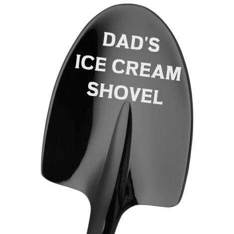 GENLGE Father’s Day presents from children – Unique gifts for the Dad who desires nothing – Dad’s Ice Cream Scoop Spoon. Ideal birthday gift for Dad.