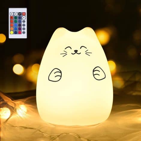 Gifts for young girls aged 2-10: GoLine Night Lights – perfect for newborns, Christmas, and birthdays.