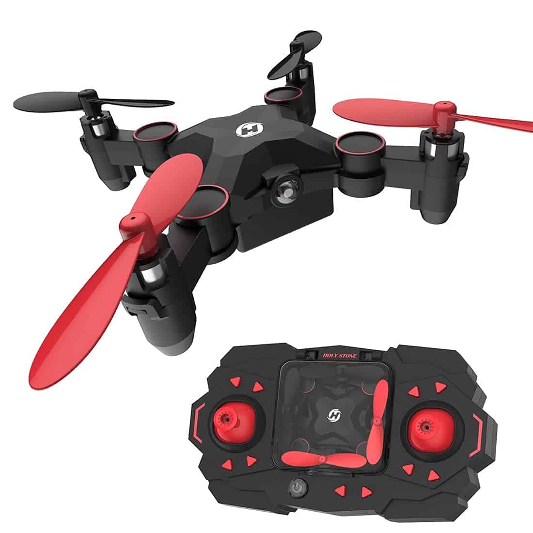 Holy Stone HS190 Foldable Mini Nano RC Drone for Kids Gift Portable Pocket Quadcopter with Altitude Hold 3D Flips and Headless Mode Easy to Fly for Beginners