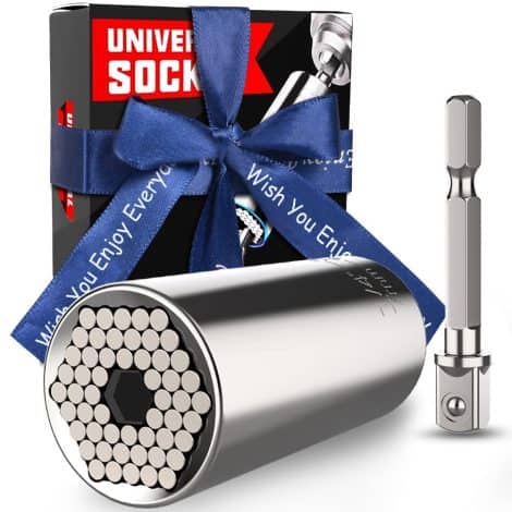 YOMERTO Universal Socket Tool Set – The perfect stocking stuffer for Dad, husband, or any man in your life!