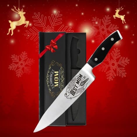 CUTLINX: Mom’s Kitchen Chef Knife Gift Set – Perfect Birthday and Anniversary Gift for Best Moms.