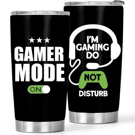 FlyweightZ presents the ultimate gamer gift! Get the 20oz Game Mode ON Tumbler for your gaming loved ones. Perfect for birthdays and Christmas! One piece only.