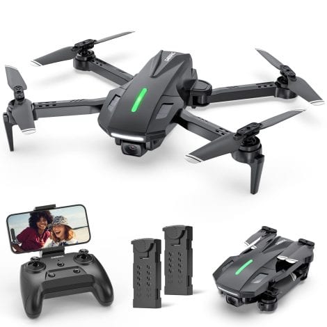 The DEERC D70 is a small foldable drone with a camera, perfect for kids’ adventurous gift!