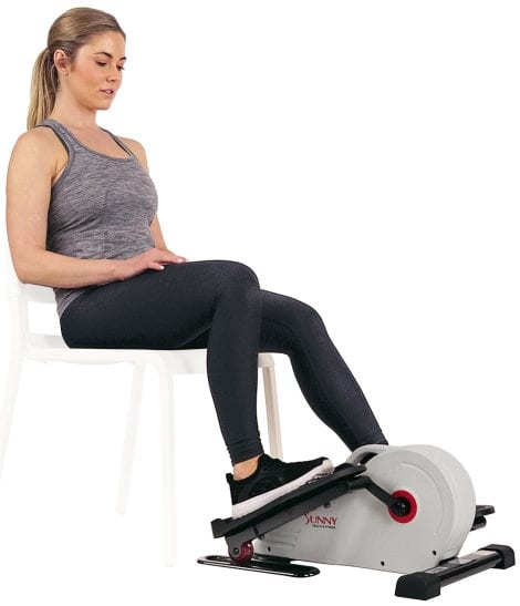 Compact and Convenient Magnetic Under Desk Elliptical – Perfect for exercising at home, work, or the gym.