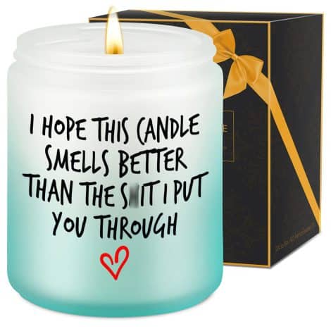 Apology, Adoration, and Appreciation Candle: Romantic, Funny, and Thoughtful Gift Idea for Loved Ones.