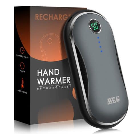 Electric Hand Warmer with Rechargeable Battery: Stay warm anytime, anywhere! Quick heat, long-lasting, perfect for outdoor activities. Ideal gift for women.