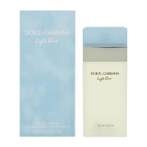 Dolce & Gabbana D & G Light Blue is a 3.3 oz. refreshing eau de toilette spray designed for women.