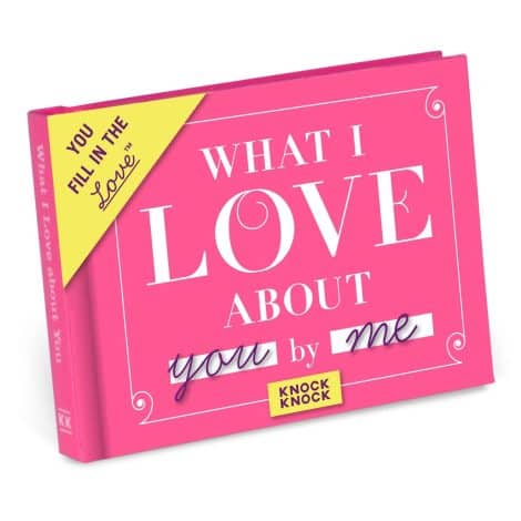 Knock Knock Journal: Share Your Love! A compact gift book for expressing affection through heartfelt messages.