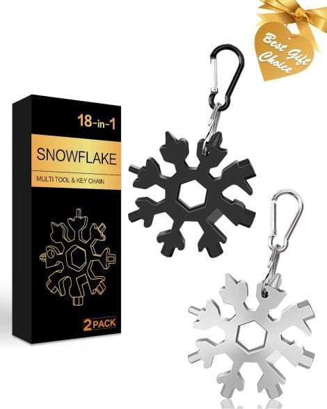 Christmas Snowflake Multitool Set: Perfect gifts for men, dad, and handy individuals – a practical tool for everyone!