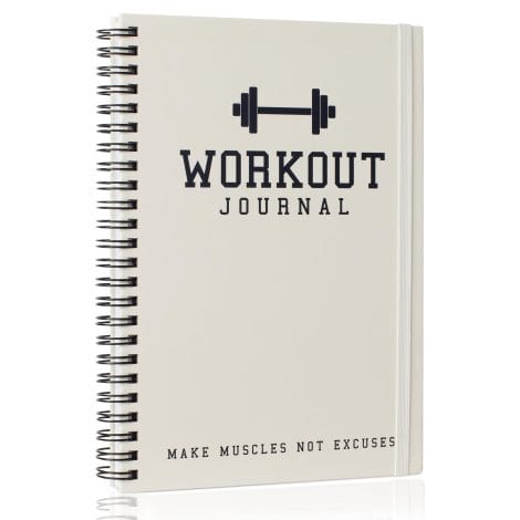 ZICOTO The Ultimate Gym Goals Journal – Track and Achieve Fitness Targets with Workout Planner & Log Book.