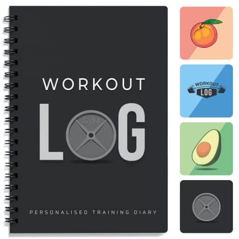 Weight Loss Journal: Daily Fitness Tracker & Goal Setter for Home & Gym Training, Workout Log