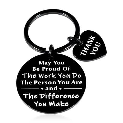 2023 Promotion Gift: Thank You Keychain for Coworkers, Bosses, or Retiring Colleagues. Ideal for Christmas or Thanksgiving.