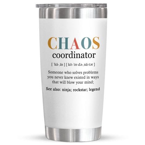 20 Oz Stainless Steel Tumbler – Thoughtful Gifts for Female Coworkers, Bosses, Assistants, Teachers – Funny, Inspirational, Appreciation