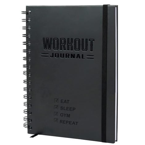 Durable Fitness Journal Workout Planner suitable for both men and women to record gym and home workouts.