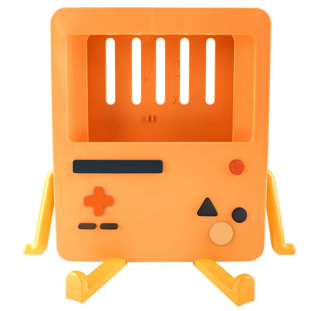 GRAPMKTG Charging Stand for Nintendo Switch Accessories Portable Dock Compatible for Nintendo Switch OLED Cute Case Decor Gift Men Women Kids Orange