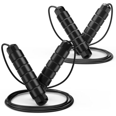 SpeedyFit Jump Rope: Tangle-free cable, ball bearings, adjustable length, foam handles – perfect for fitness and slimming!