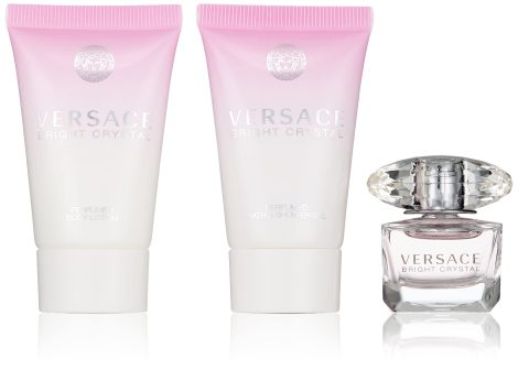 Versace Versace Bright Crystal Women’s Gift Set: Includes 5ml Edt Splash, 2x25ml Shower Gel, Body – 3 pieces.