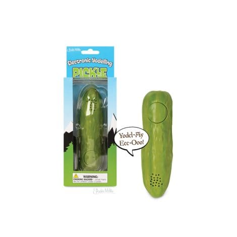 Archie McPhee’s Yodeling Pickle: Musical toy with endless fun, perfect for all ages, a great gift!