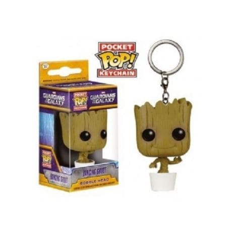 Funky Pocket POP! Keychain: Baby Groot from Guardians of The Galaxy – Cute Keyring Collectible, Perfect Gift for Movie Fans!