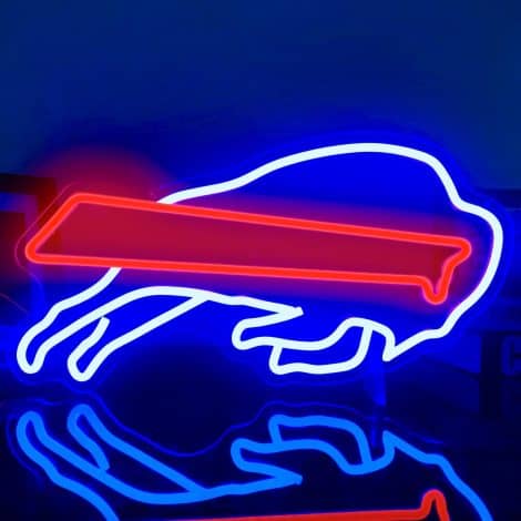 Neon Signs for Football Enthusiasts: Illuminate Your Space with Team Spirit, Perfect for Man Caves and Bedrooms!