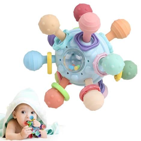 Chewy Friends: Teething Toys for Babies – Engage Senses, Promote Development – Perfect Shower Gift!