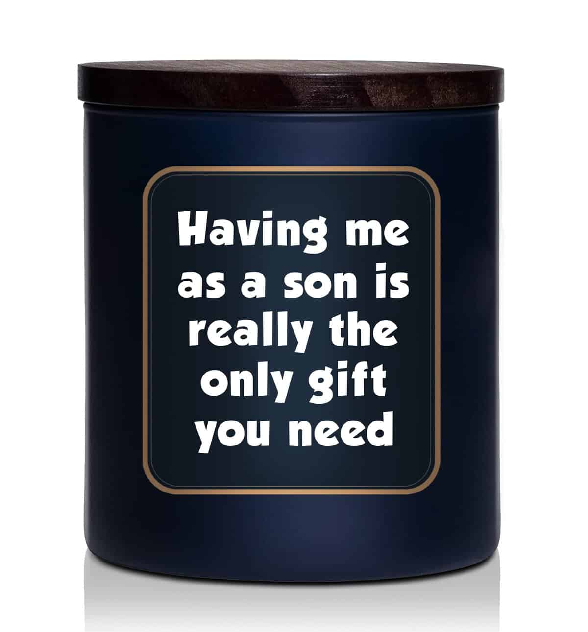 NewEleven Christmas Gifts for Dad, Men, Husband - Gifts for Dad from Daughter, Son, Kids - Best Birthday Gifts for Dad, Father, New Dad, Step Dad, Bonus Dad - Funny Gag Gifts Ideas for Dad - 8 Oz Cedar Candle