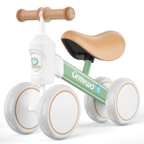 URMYWO Baby Balance Bike: The perfect gift for your 1-year-old! No pedals, silent wheels, and endless fun!