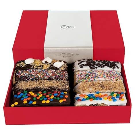 Gluten-free Biscotti Surprise Box – Perfect gift for holidays, birthdays, college students, and corporate occasions.