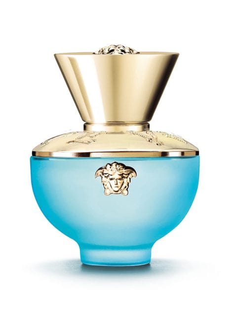 Introducing Versace Dylan Turquoise Pour Femme, a refreshing EDT spray for American women, in a 1.7 oz bottle.