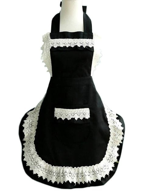 Adjustable Apron for Women and Girls, with Pocket, Perfect for Cake Kitchen Cooking – Lovely Home Work Apron.