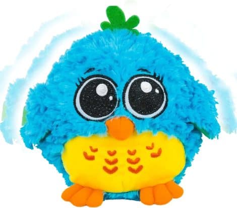 ‘Little Blue’ Dancing and Singing Bird – Musical toy for babies 6-12 months with sound and touch activation. Perfect gift for little ones.