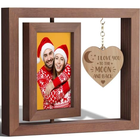 Tiblue Romantic Couple Picture Frames: Perfect Christmas gift for couples! Showcase 4×6 photos and celebrate love.