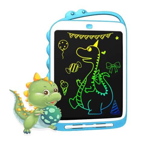 Blue Reusable Tablet: Educational Drawing Pad for Kids 2-6 Years Old, Perfect Birthday Gift!