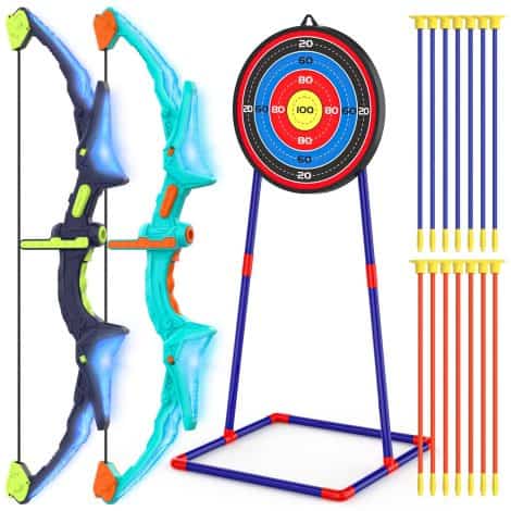 “Light up the fun with the Ocditikl 2 Pack Bow and Arrow Set for Kids!” (13 words)