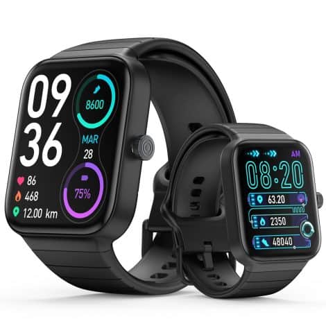 “The WMK 2024, a cutting-edge fitness tracker watch for both men and women, compatible with Android & iOS.”