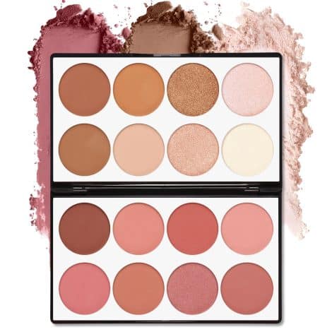 “All-in-One 16 Color Contour Palette – Ideal Christmas Gift for Women; Enhance Your Face Beauty.”