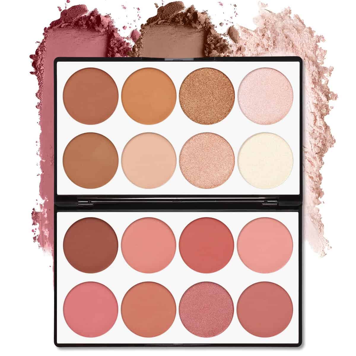 16 Colors Contour Palette Make up - Blush Highlighter Bronzer Powder All in one Makeup Palettes Contour Kit - Face Cosmetics Gifts for Women Beauty for Christmas