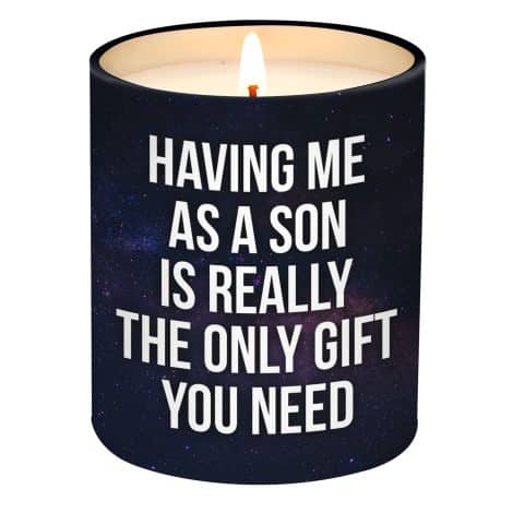 Funny Dad and Mom Gifts – Perfect Christmas, Mother’s Day, Father’s Day, or Birthday presents! 10oz Dad Candle.