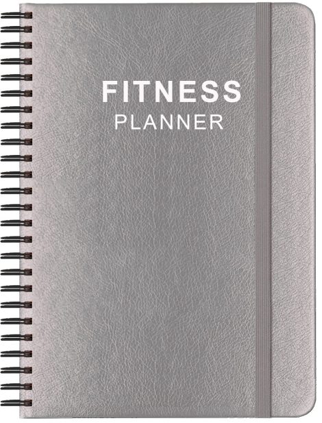 Nokingo Gym Journal: A stylish A5 fitness planner to monitor weight loss, bodybuilding, and overall wellness.