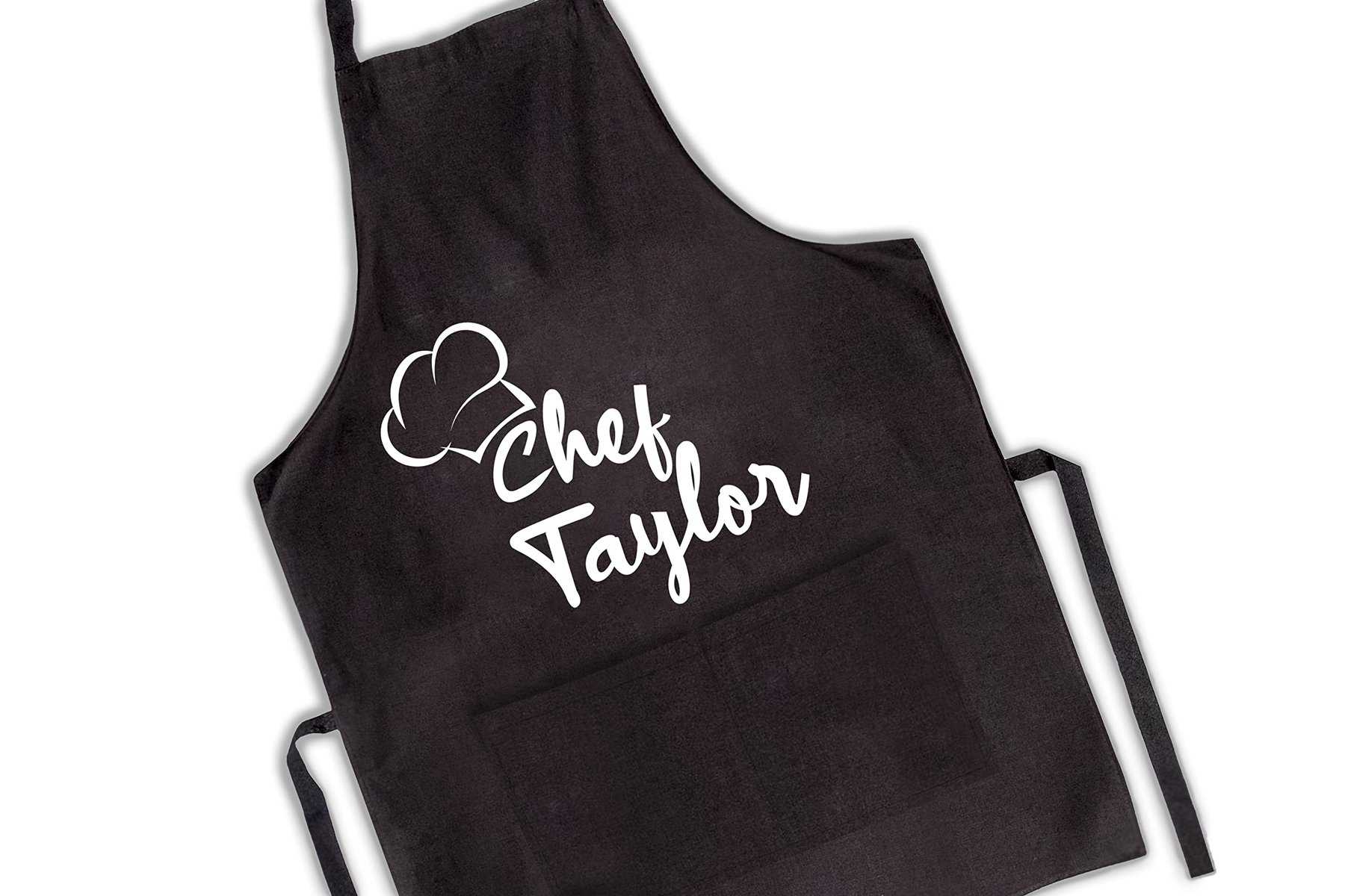 Chef Apron with Custom Name, Personalized Gifts for Men, Gifts for Women, Aprons for Women with Pockets, Valentines Day Gifts, Father's Day Gifts, Christmas Gifts, Anniversary, Mother's Day Gifts